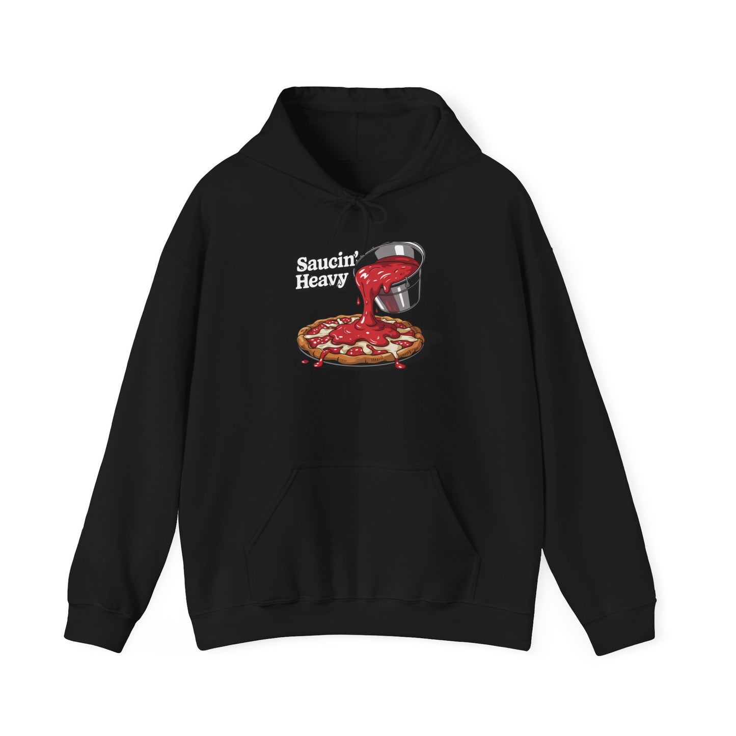 Saucy Pizza Lover Hooded Sweatshirt