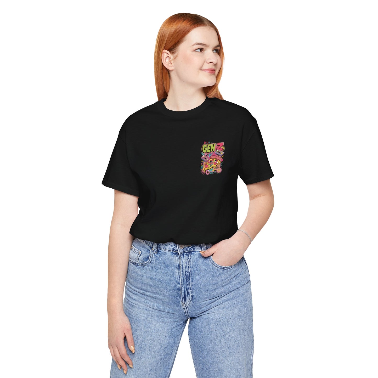 Retro Gen Z Tee - Youthful Vibes, Pop Culture Fashion, Gift for Teens, Nostalgic Apparel, Summer Must-Have