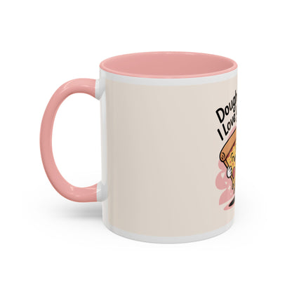 Cute Pizza & Doughnut Coffee Mug for Mother's Day