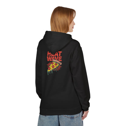 Pizza Lover's Heat Wave Hoodie | Unisex Softstyle Fleece for Comfort, Cute Gift for Foodies, Cozy Apparel