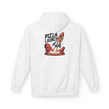 Pizza Launch Unisex Hoodie, Funny Hoodie, Gift for Pizza Lovers, Unique Design, Cozy Sweatshirt, Casual Wear