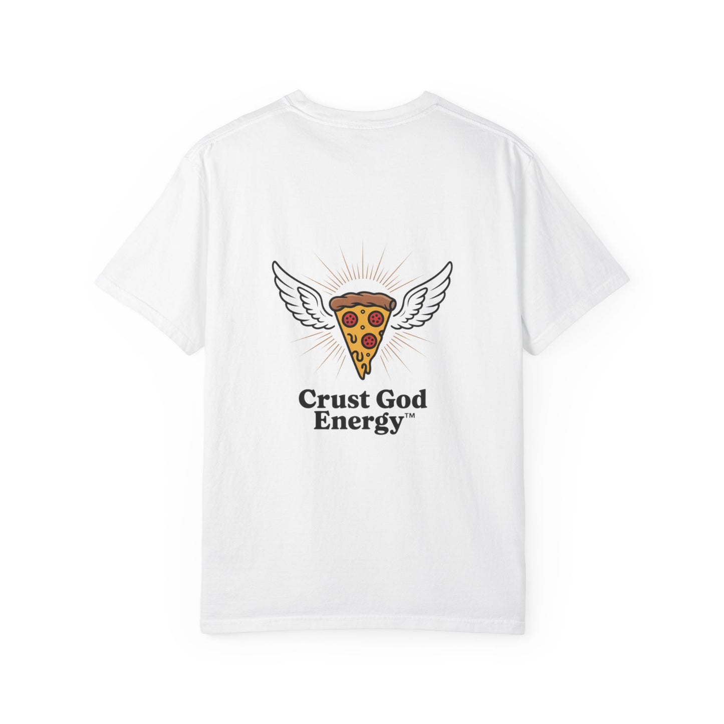 Crust God Energy T-Shirt | Fun Unisex Tee, Pizza Lover Gift, Casual Wear, Foodie Fashion