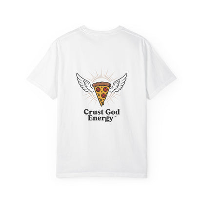 Crust God Energy T-Shirt | Fun Unisex Tee, Pizza Lover Gift, Casual Wear, Foodie Fashion