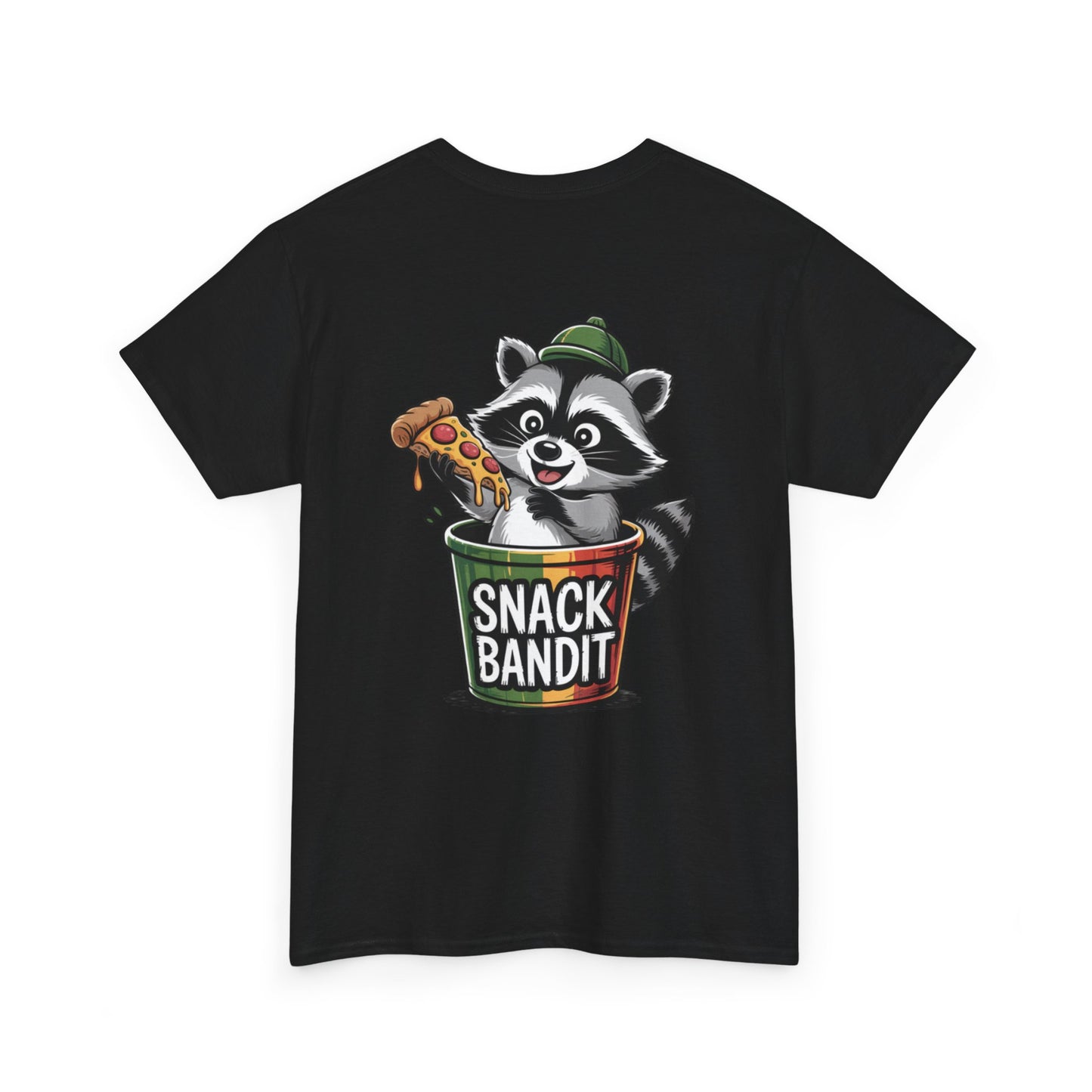 Snack Bandit Unisex Heavy Cotton Tee - Funny Raccoon Graphic T-Shirt, Cute Animal Lover Gift, Party Wear, Casual Top, Snack Enthusiast [...]