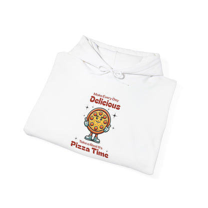 Delicious Pizza Time Unisex Heavy Blend Hoodie