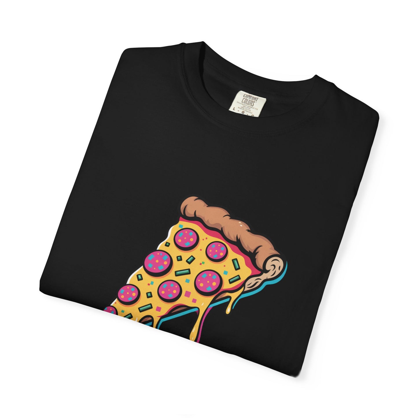 Cheese Overflow Exception T-shirt, Fun Foodie Apparel, Pizza Lover Gift, Casual Wear, Food-Themed Fashion