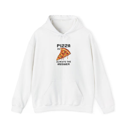 Pizza Lovers Unisex Hoodie - "Pizza is Always the Answer"