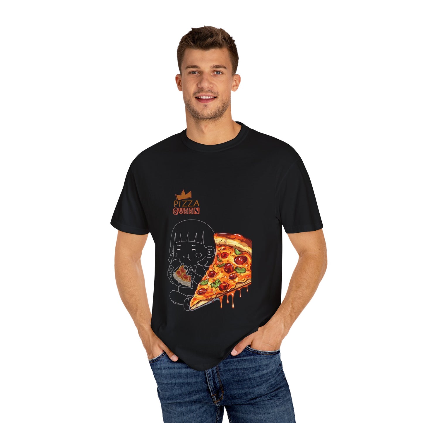 Pizza Queen Unisex T-Shirt - Fun & Stylish Foodie Apparel