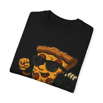 Thug Life Pizza Unisex Garment-Dyed T-Shirt
