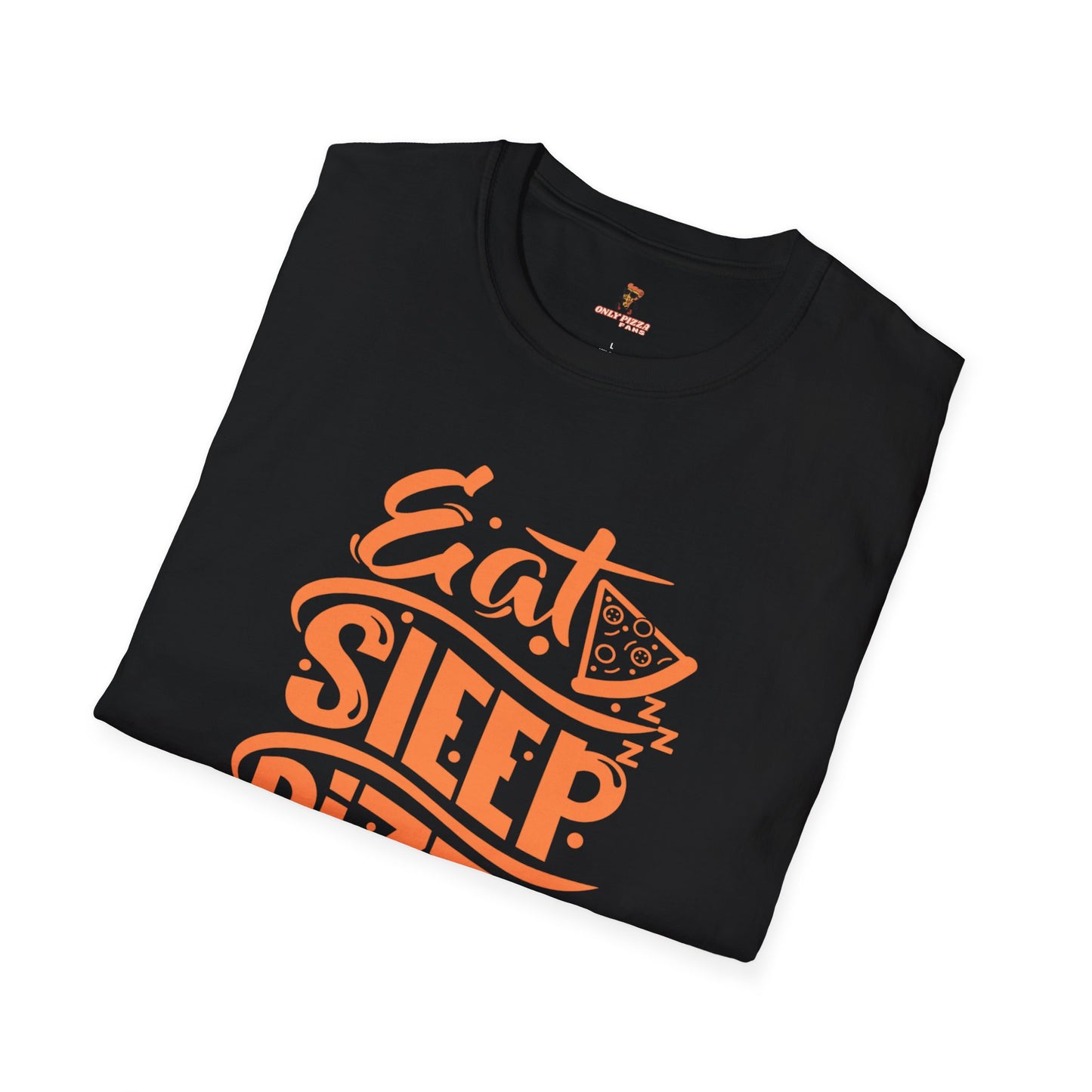 Funny Eat Sleep Pizza Repeat Unisex Softstyle T-Shirt
