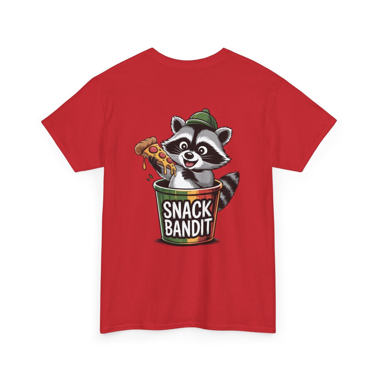 Snack Bandit Unisex Heavy Cotton Tee - Funny Raccoon Graphic T-Shirt, Cute Animal Lover Gift, Party Wear, Casual Top, Snack Enthusiast [...]