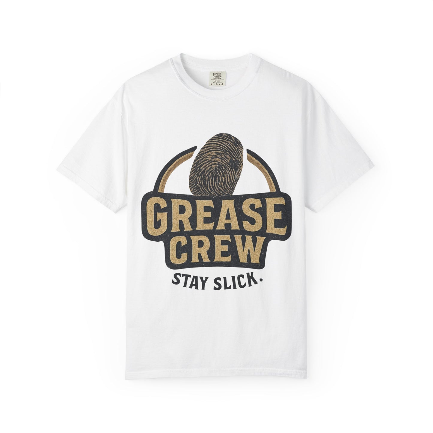 Grease Crew T-Shirt: Vintage Style Shirt, Unisex Graphic Tee, Gift for Car Enthusiasts, Retro Apparel, Fun Casual Wear