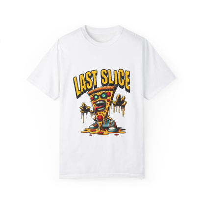 Unisex Last Slice Zombie T-Shirt - Perfect for Pizza Lovers & Horror Fans
