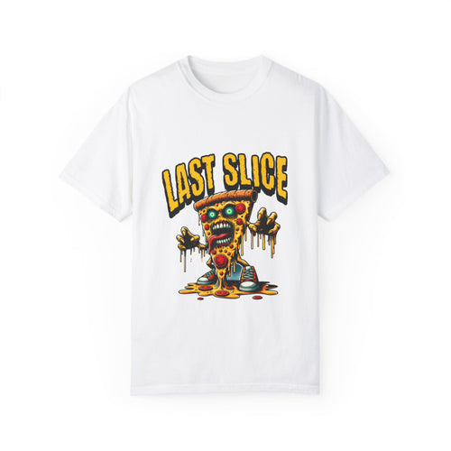 Unisex Last Slice Zombie T-Shirt - Perfect for Pizza Lovers & Horror Fans
