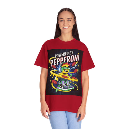 Fun Pepperoni Graphic Unisex T-Shirt - Perfect for Pizza Lovers