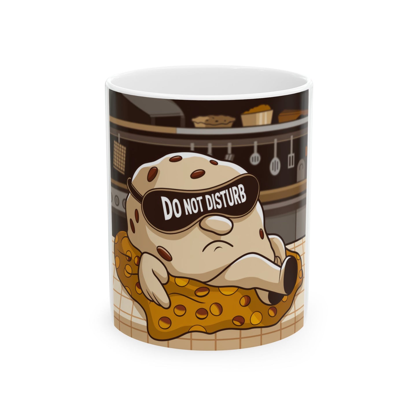 Fun Ceramic Mug - Do Not Disturb Design - Perfect for Coffee Lovers and Relaxation